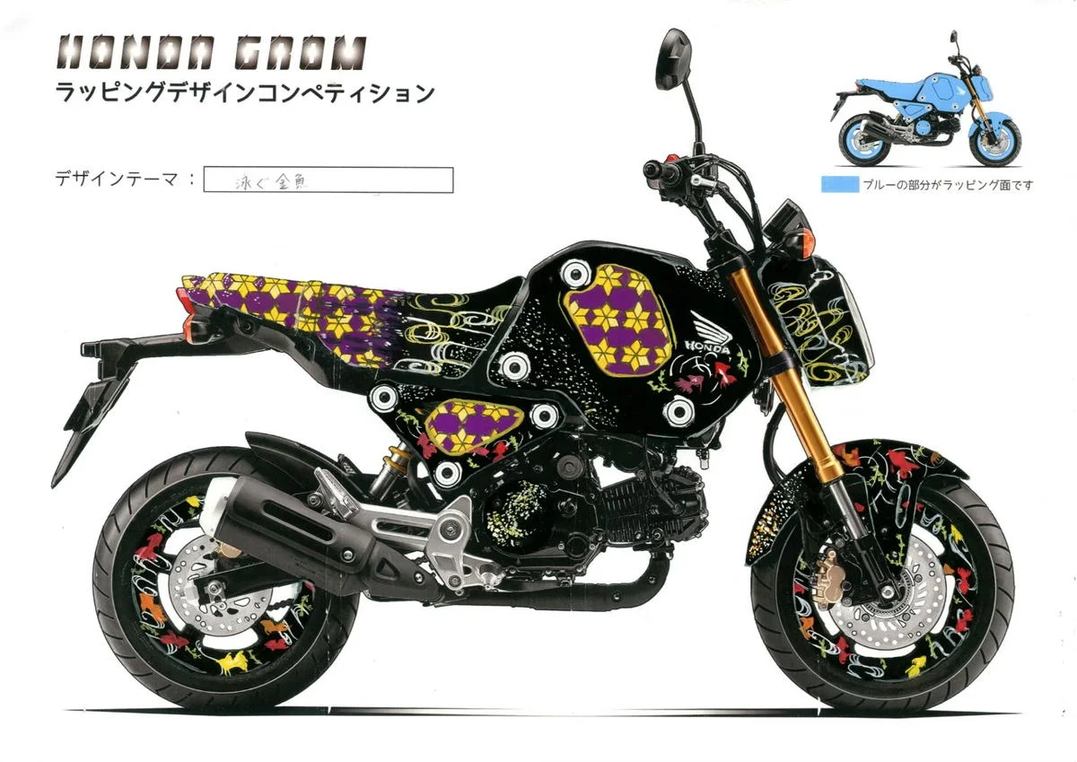 泳ぐ金魚