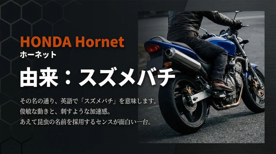 HONDA ホーネット