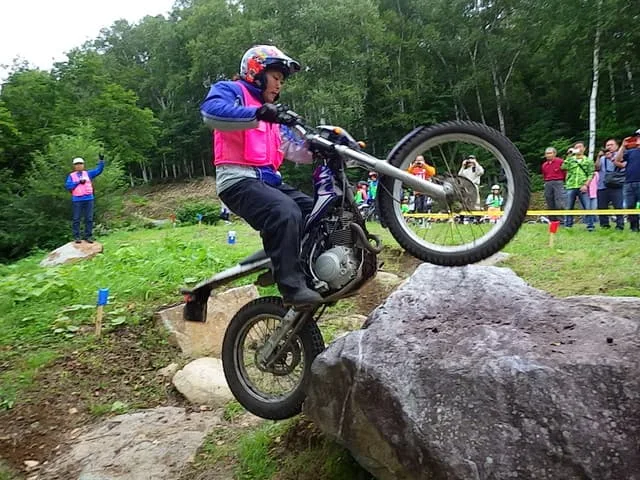 全日本トライアルのトップライダーも参加！