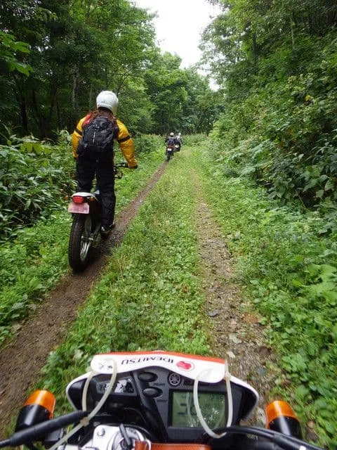 林道走行