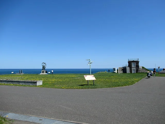 宗谷丘陵の駐車場